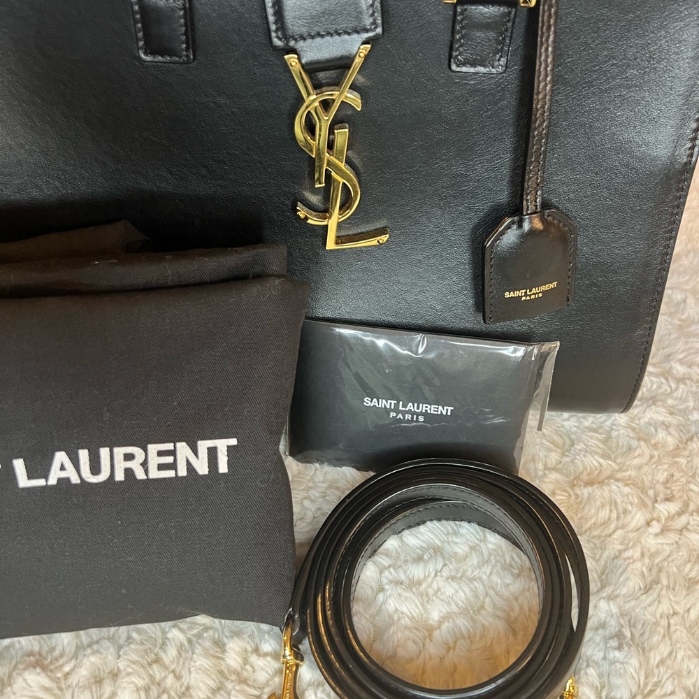Authentic YSL Saint Laurent Baby Cabás - Picture 1 of 9